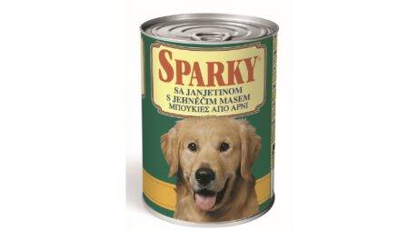 SPARKY CHUNKS WITH LAMB - COMPLETE DOG FEED (415 gm)