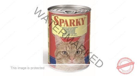 SPARKY CHUNKIES WITH BEEF COMPLETE CAT FEED (415 gm)