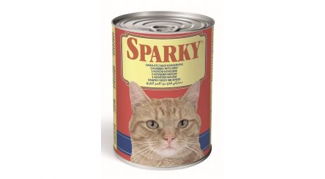 SPARKY CHUNKIES WITH BEEF COMPLETE CAT FEED (415 gm)