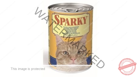 SPARKY CHUNKIES WITH CHICKEN - COMPLETE CAT FEED (415 gm)