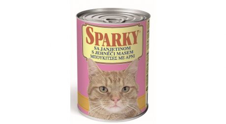 SPARKY CHUNKIES WITH LAMB COMPLETE CAT FEED (415 gm)