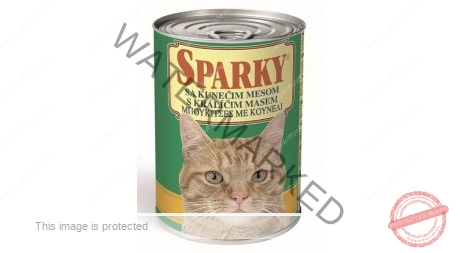 SPARKY CHUNKIES WITH RABBIT - COMPLETE CAT FEED (415 gm)
