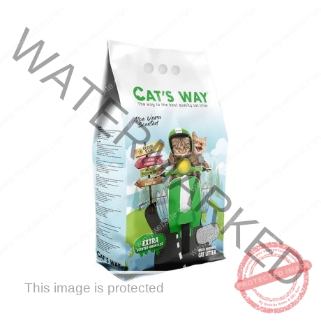 Cat’s Way White Compact Aloe Vera Scented Cat Litter