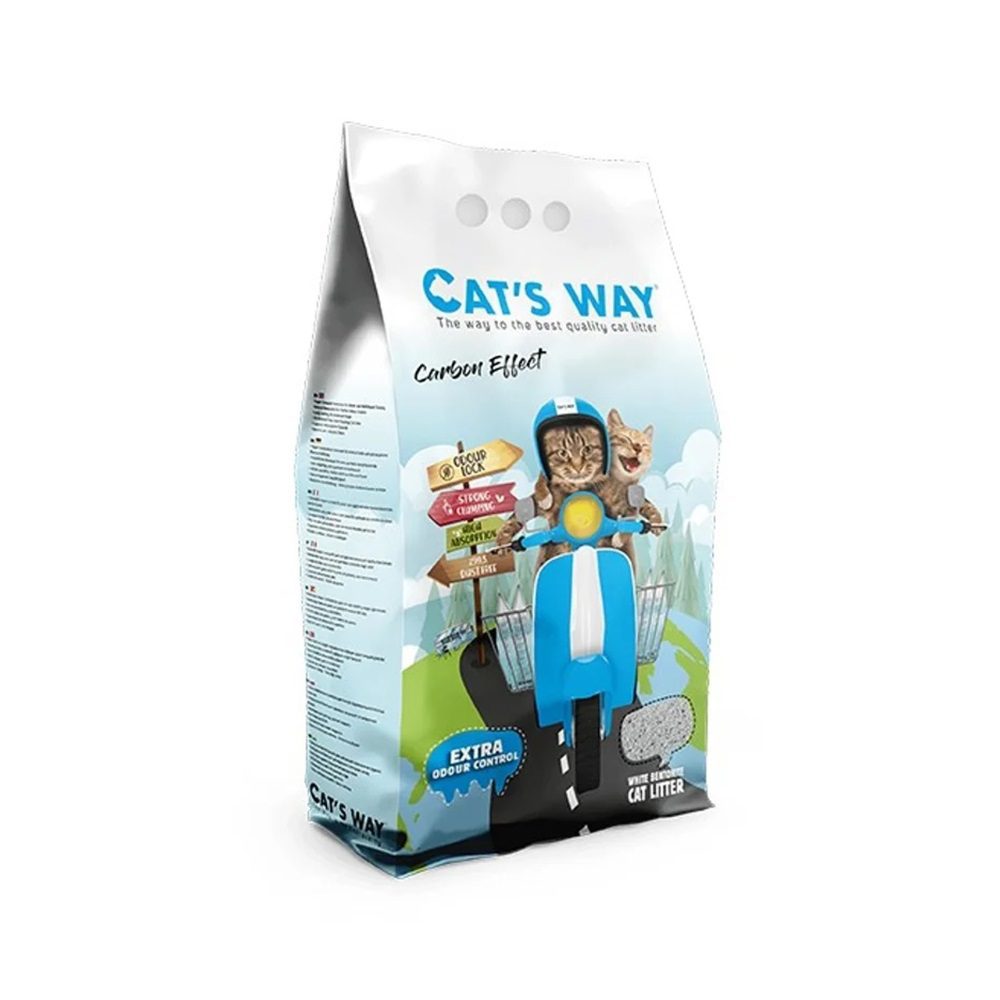 Cat’s Way White Compact Carbon Effect Cat Litter