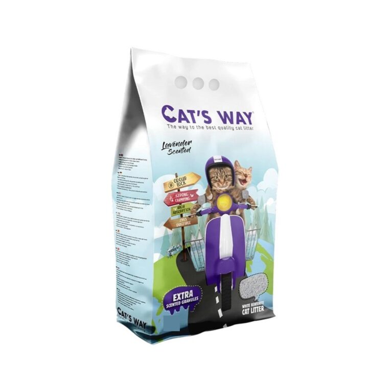 catswaywhitecompactlavenderscentedcatlitter-10l