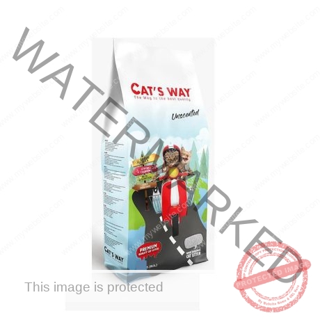 Cat’s Way White Compact Unscented Cat Litter