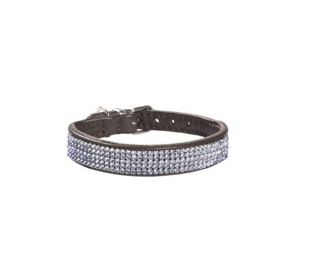 Bobby Crystal Princesse Collar - Brown