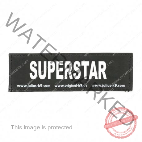 Julius-K9 SUPERSTAR PATCH - SMALL