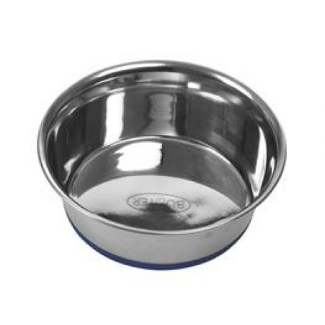 Kruuse Buster Stainless Steel bowl blue base SS