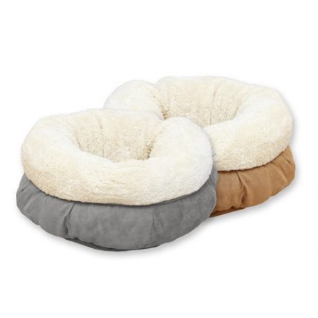 Lambswool Donut Cat Bed