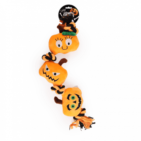 Halloween Dog Toys Naughty or Trick - Pumpkin