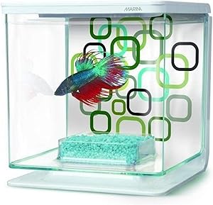 Fluval Marina Betta Kit Geo Bubbles 2L