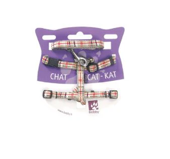 Bobby Kilt Cat Harness And Lead - Size XS