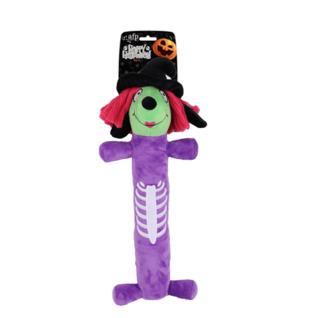 All For Paws Long Body Undead Witch Dog Toy