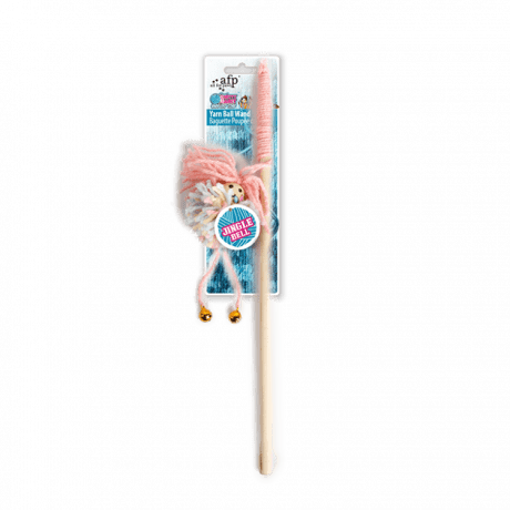 Knotty Habit - Yarn Ball Wand