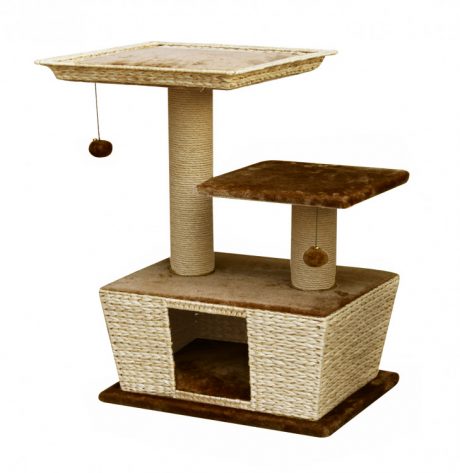 Fauna VILLA Cat Play Lounge - Light Brown