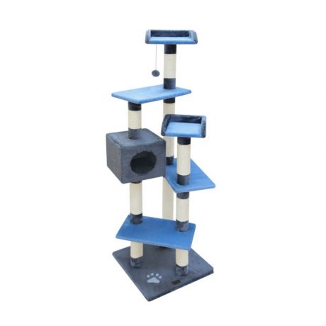 Fauna MATEUS Cat Pole - Blue-Beige