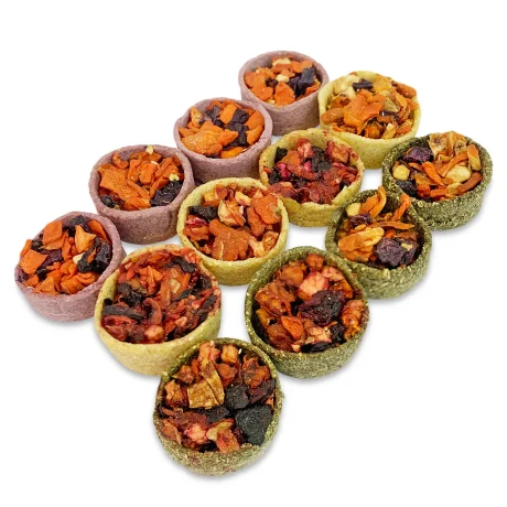 Exotic Nutrition FRUIT & VEGGIE TARTS, 12pcs/box