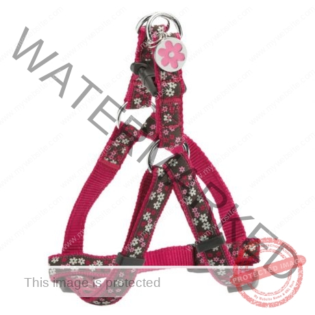 Bobby Flower Harness - Pink