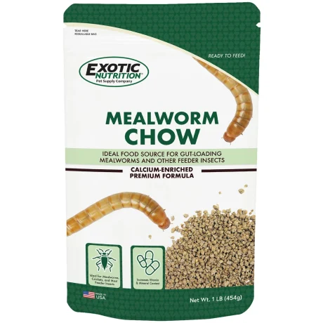 Exotic Nutrition Mealworm Chow 1 lb.