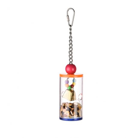 CoollaPet Jingle Barrel Bird Toy 20x8cm