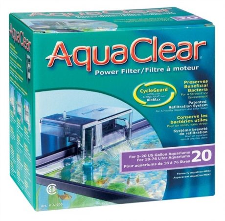 Fluval AquaClear 20 Power Filter-V 76L