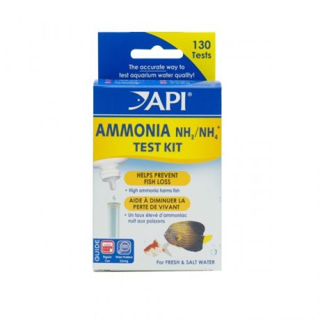 Api Ammonia Test Kit, 130 Count