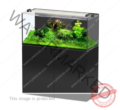 AQUAVIEW 120 AQUARIUM + CABINET 278L 2WD BLACK - 120X50X55CM