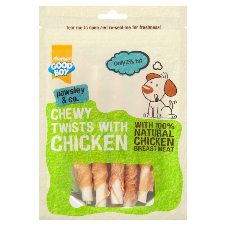 ARMITAGE Good Boy Chewy Chicken Twists - 90g