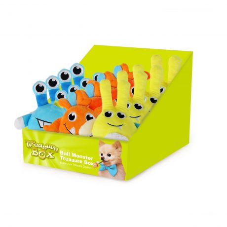 Ball Monster Treasure Box Assorted - 24Pcs/Box