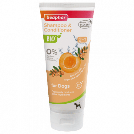 Beaphar Bio Cosmetic 2 in 1 Dog Shampoo 200 ml
