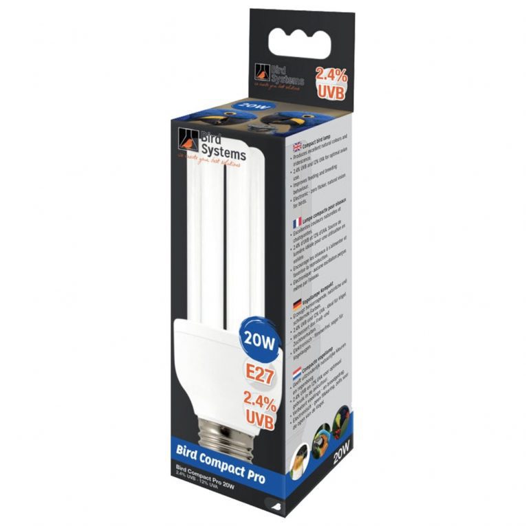 Bird Systems - Bird Compact Lamp Pro 2.4% UVB - 20W