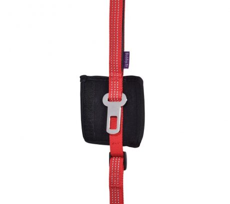 Bobby Car Leash 2 in 1 - Red / Medium