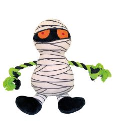 Bobby Fright Mummy With Rope Dog Toy 26cm