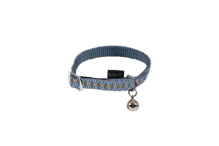 Bobby Geisha Cat Collar - Blue