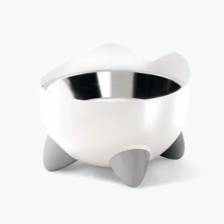 Catit PIXI Elevated Feeding Dish, White