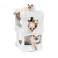 Catit Premium Cat Furniture Condo - White
