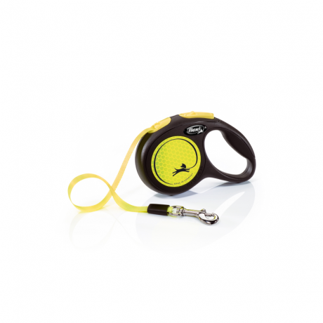 Flexi New Neon Tape 3m Yellow, XS