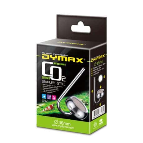 DYMAX STAINLESS STEEL CO2 DIFFUSER DIA. 24mm LENGTH 8cm