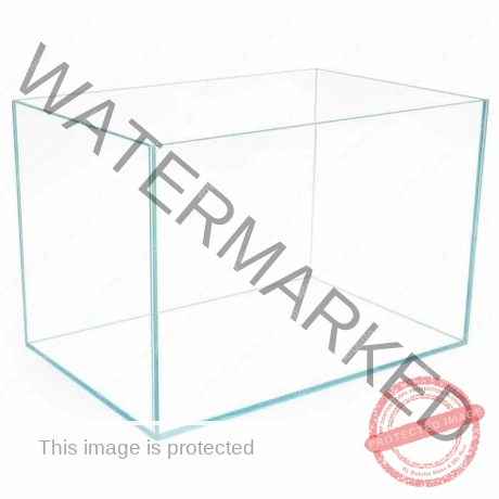 Dymax Crystal Clear Tank - 90 x 45 x 60 cm