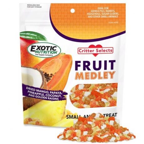 Exotic Nutrition Critter Selects Fruit Medley Treat 4oz