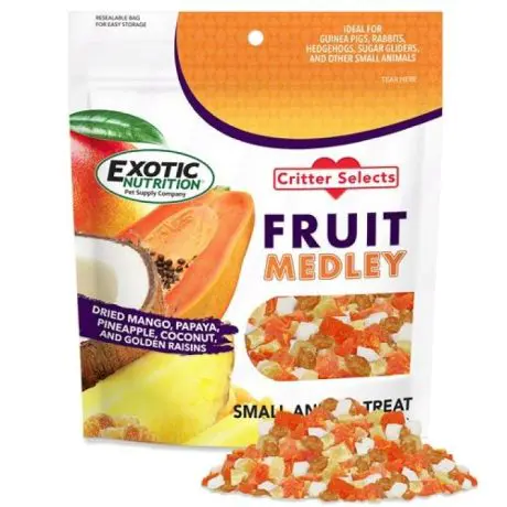 Exotic Nutrition Critter Selects Fruit Medley Treat 4oz