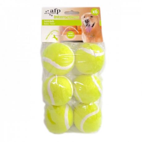 Dogs Fetch balls - 6 pack