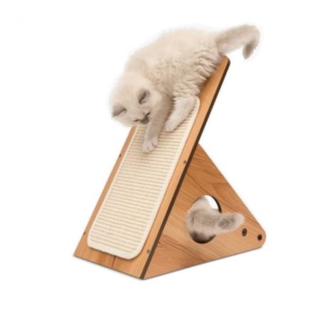 Catit Premium Cat Furniture V-Play Center - Wallnut