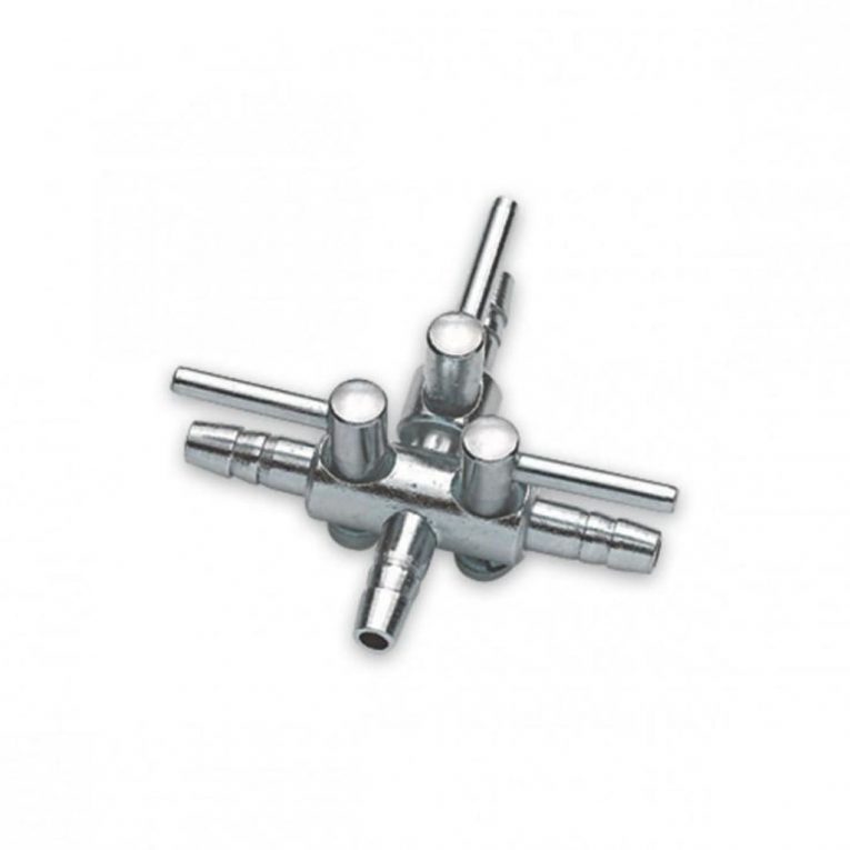 Hobby 3-Way Metallic Air Valve 4/6