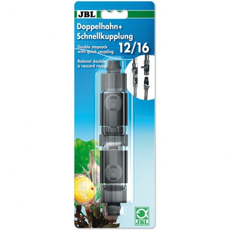 JBL double stopcock+quick coupling