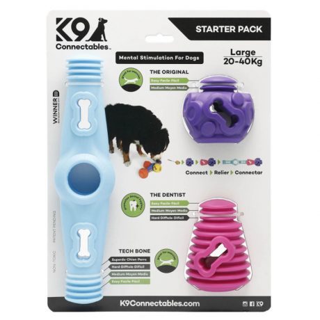 K9 Connectables Starter Pack - B/Pu/Pi