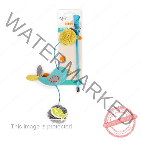 Kitty - Wand Bird - Turquoise