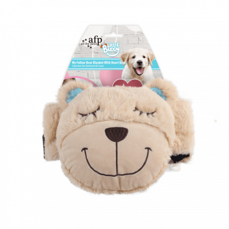 Little Buddy - My Fellow Bear Blanket with Heart Beat