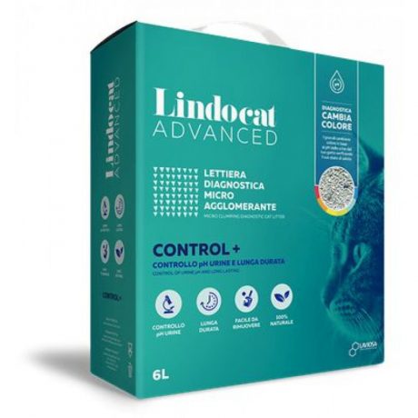 LindoCat Natural Bentonite Advance Control Plus - 6 L (Fragrance Free)